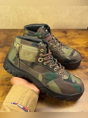 Vans Half Cab OTW x OAMC SP Boots Woodland Camo Mens Size 11